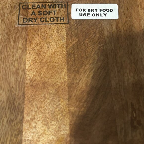 NWT Wooden Chip & Dip Serving Tray Appetizer Platter Dish Bowl Serveware - Picture 12 of 13